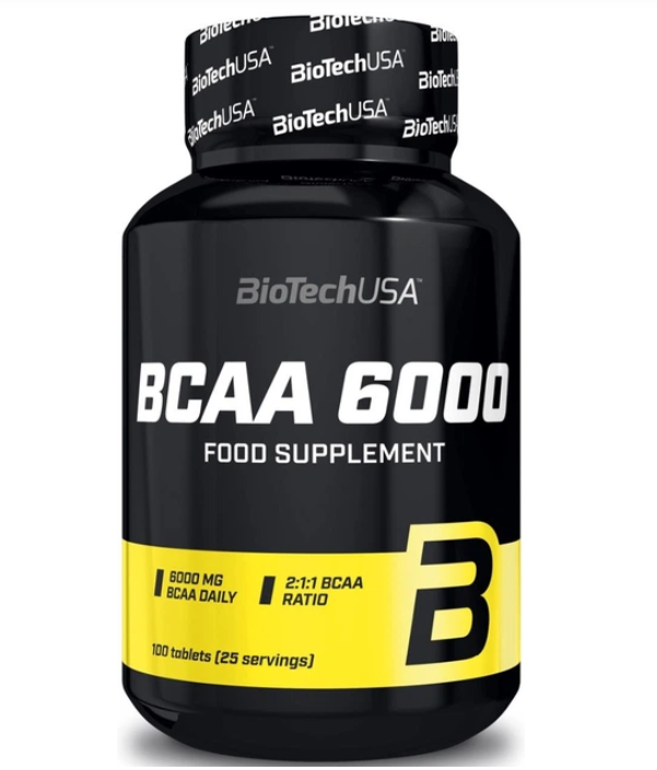Амінокислоти BioTech BCAA 6000 100 табл.