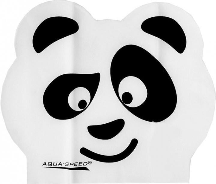 Шапка для плавания детская Aqua Speed ZOO LATEX 5711 116-Panda OSFM (5908217657114)