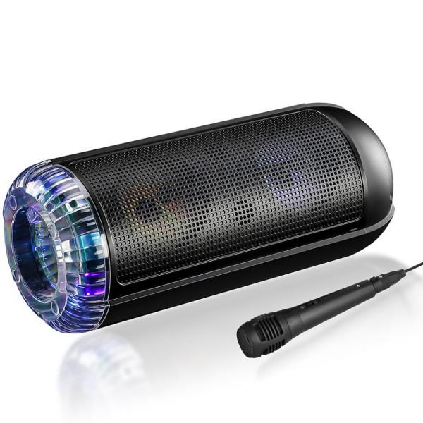 Портативна колонка Media-Tech MT3174 Partyox Uni B Bluetooth FM/MP3/Кaraoke 30 Вт LED Light (586555) - фото 5