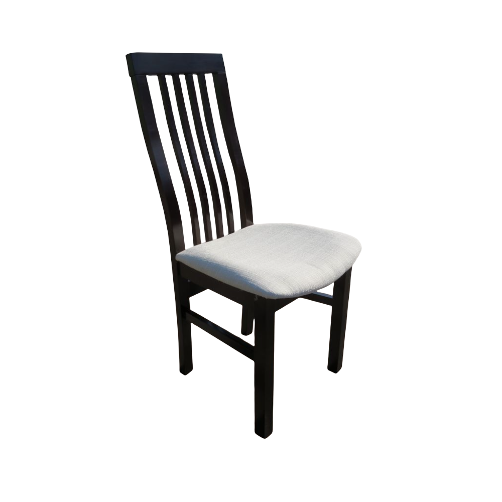 Кухонний стілець Мікс Меблі Прем'єр дерево/тканина Portland 21 Горіх темний/Бежевий (17562)