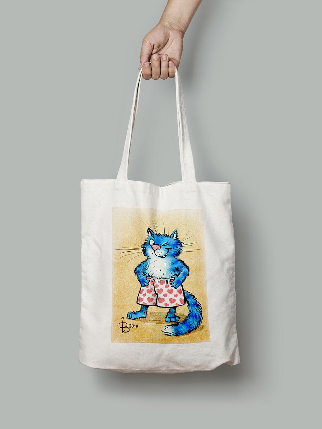 Эко-сумка Святой Валентин шопер (rinaz_2019193955008_Bag)