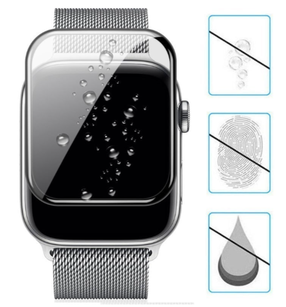 Захисне скло DK 3D Full Glue для Apple Watch 41 мм - фото 5