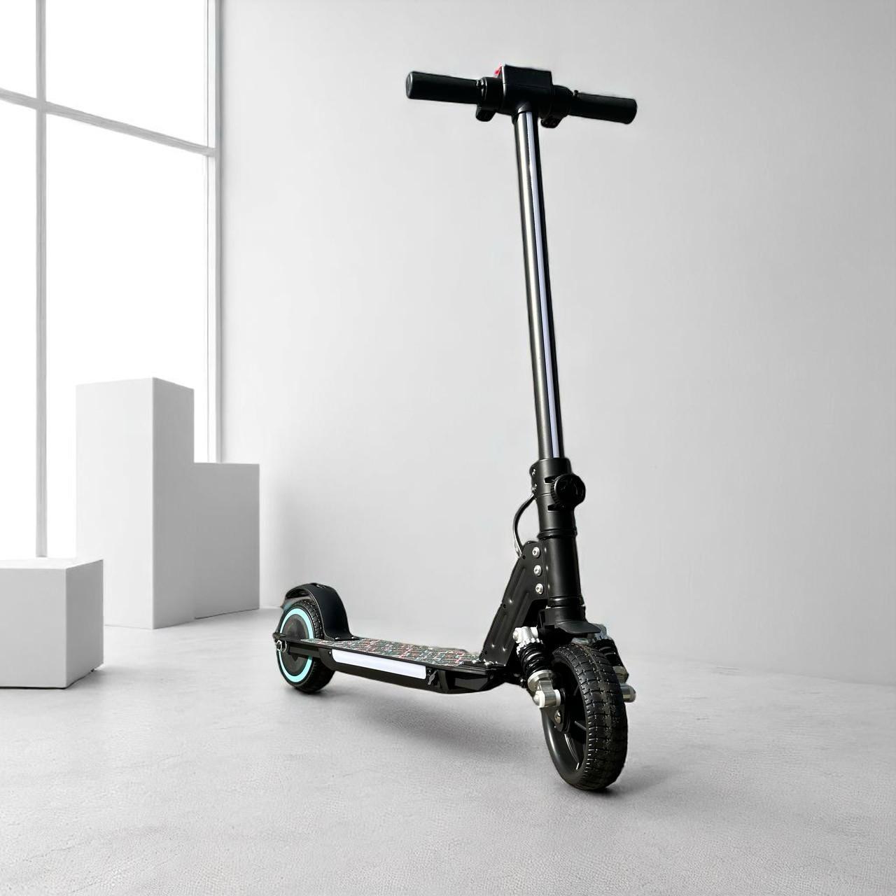 Электросамокат подростковый VOLTO Jun Pro 130W 24V 2,5Ah Черный - фото 1