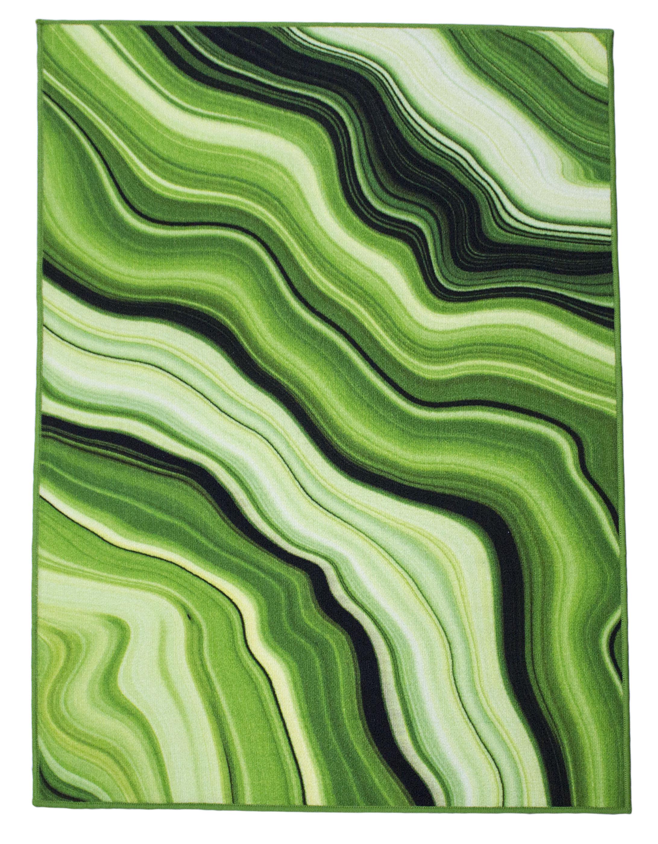 Килимок Print Digital 100x150 см Малахітовий мармор (24167097)