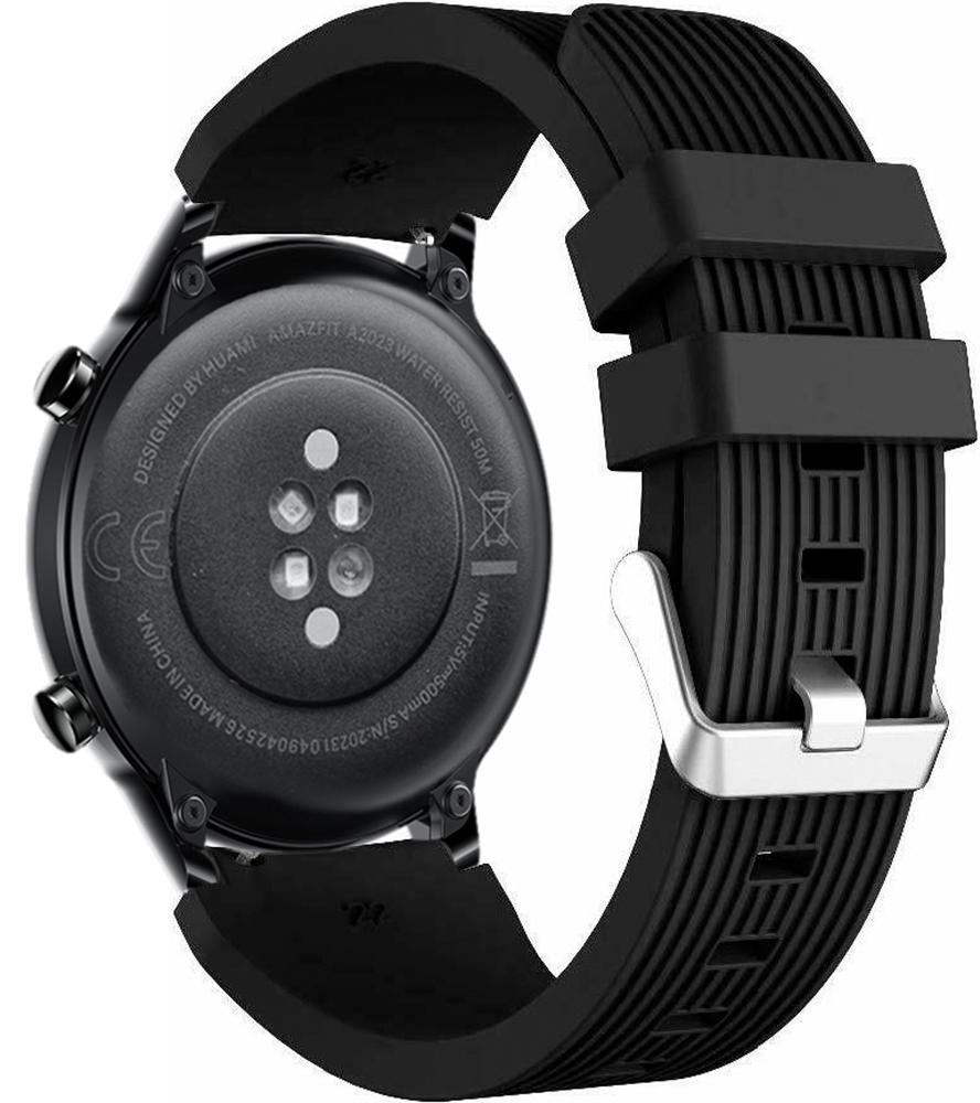 Ремешок Line для Amazfit GTR 2 Black (23056-2B) - фото 2 Ремешок Line для Amazfit GTR 2 Black (23056-2B) - фото 2