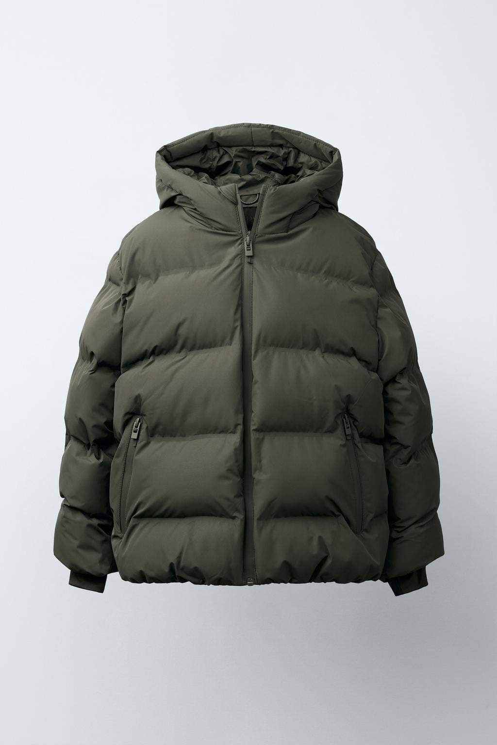 Куртка зимняя для мальчика Zara 164 см Хаки (5992770506)