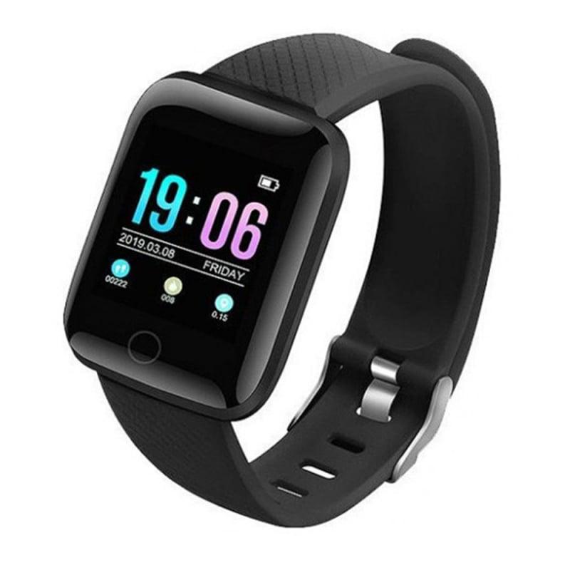 Фитнес-браслет B6 Bluetooth Black (tf4609)