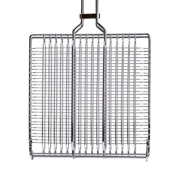 Решітка для гриля TS Kitchen Grill з нержавіючої сталі 24х24 см (149-107-HP455RESH) - фото 2