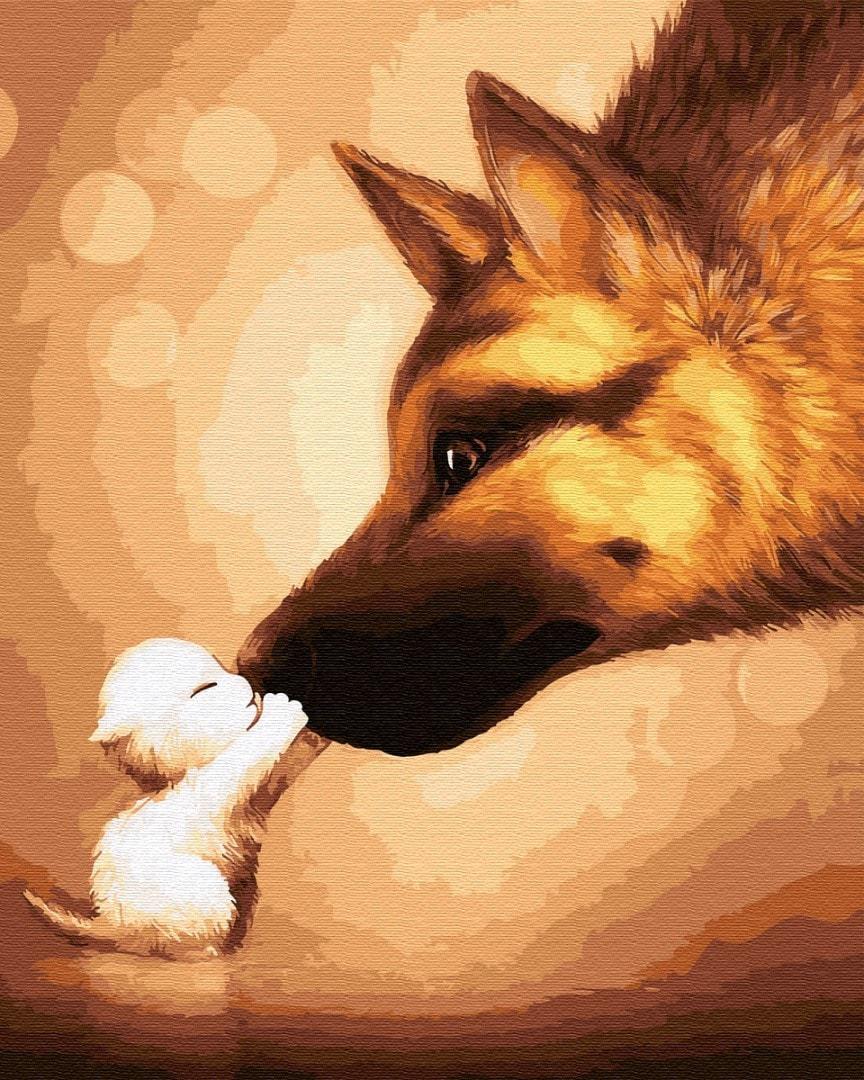 Картина по номерам Brushme GX30851 Большая дружба 40x50 см (1312166768)