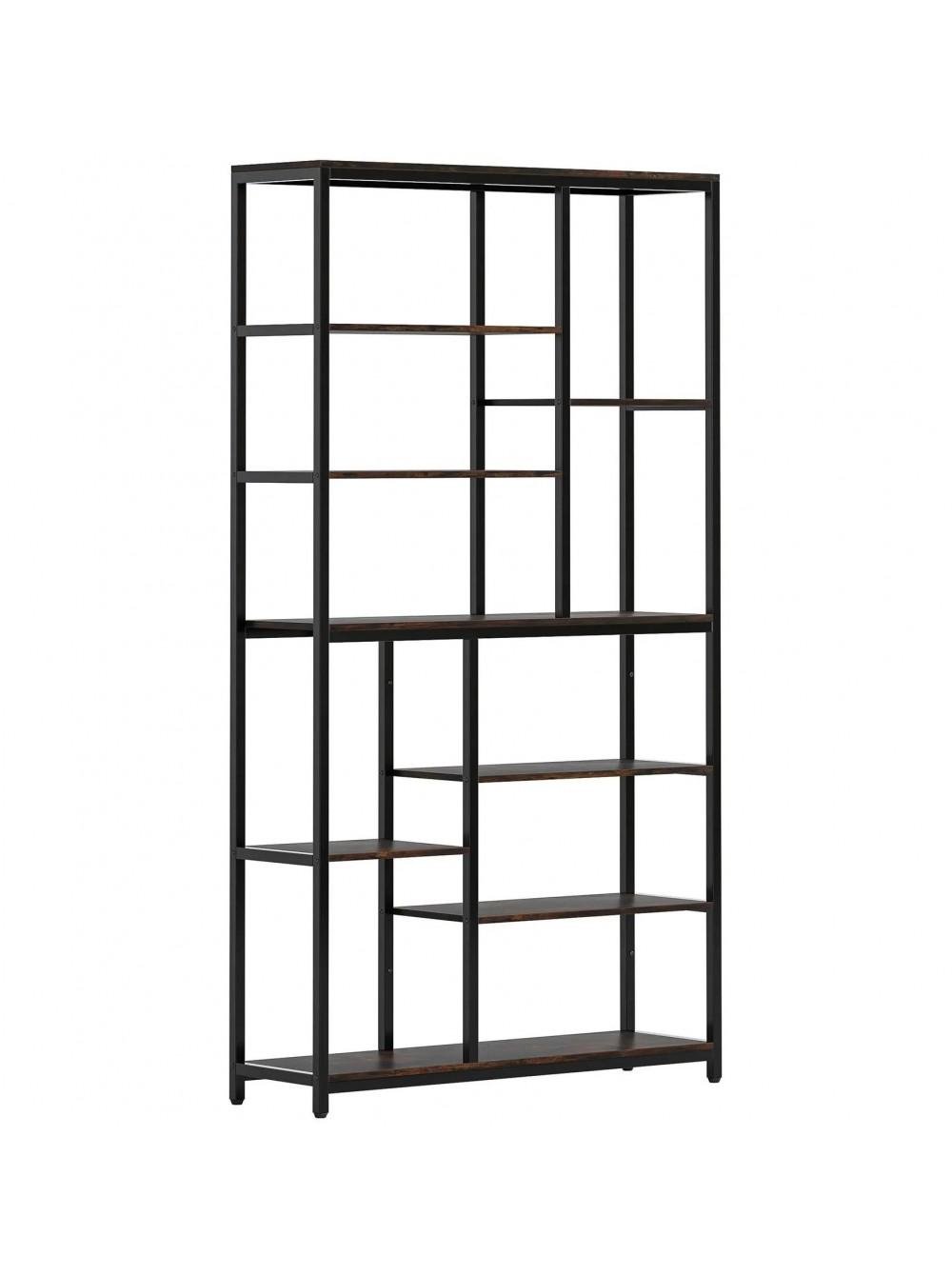 Стеллаж MSM Etagere 5 8-ярусный Коричневый (JW0347) - фото 3 Стеллаж MSM Etagere 5 8-ярусный Коричневый (JW0347) - фото 3