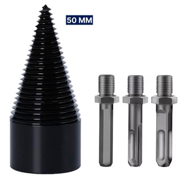 Сверло-дровокол конусный с хвостовиками мм 50 (30365127) - фото 6