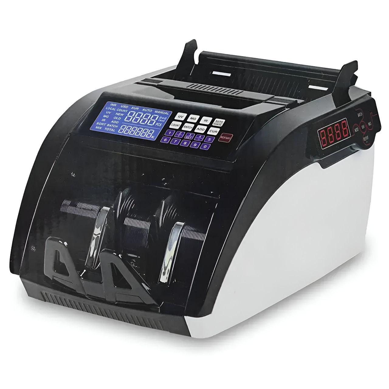 Счетная машинка для банкнот 12411/МК с детекцией Белый (31993809)