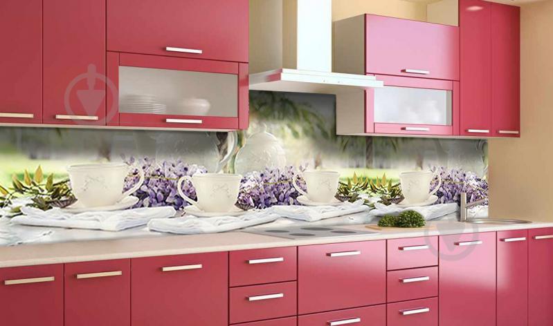 Наклейка виниловая кухонный фартук Zatarga "Летнее Чаепитие" 650х2500 мм Наклейка виниловая кухонный фартук Zatarga "Летнее Чаепитие" 650х2500 мм