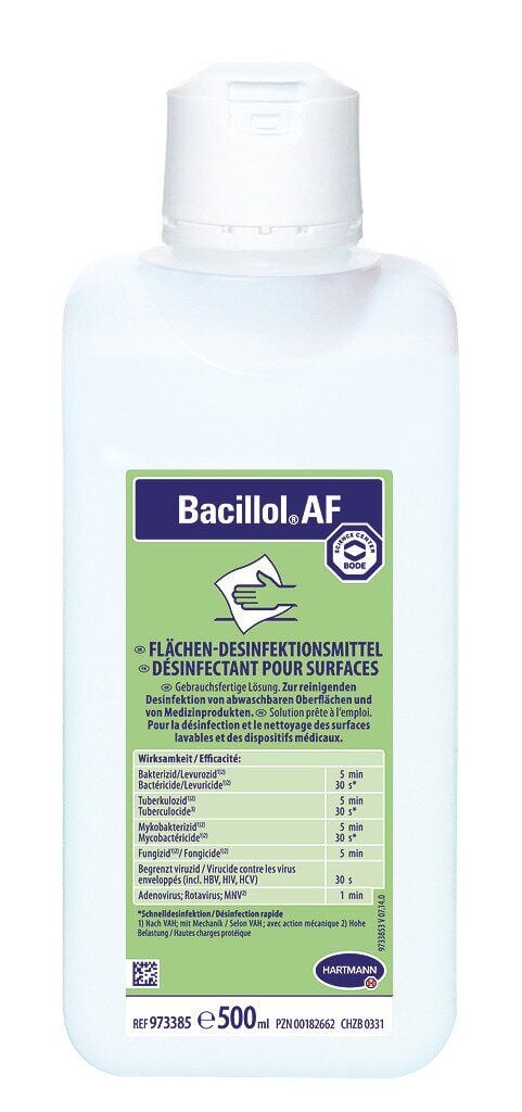 Дезинфицирующее средство быстродействующий BODE Bacillol AF