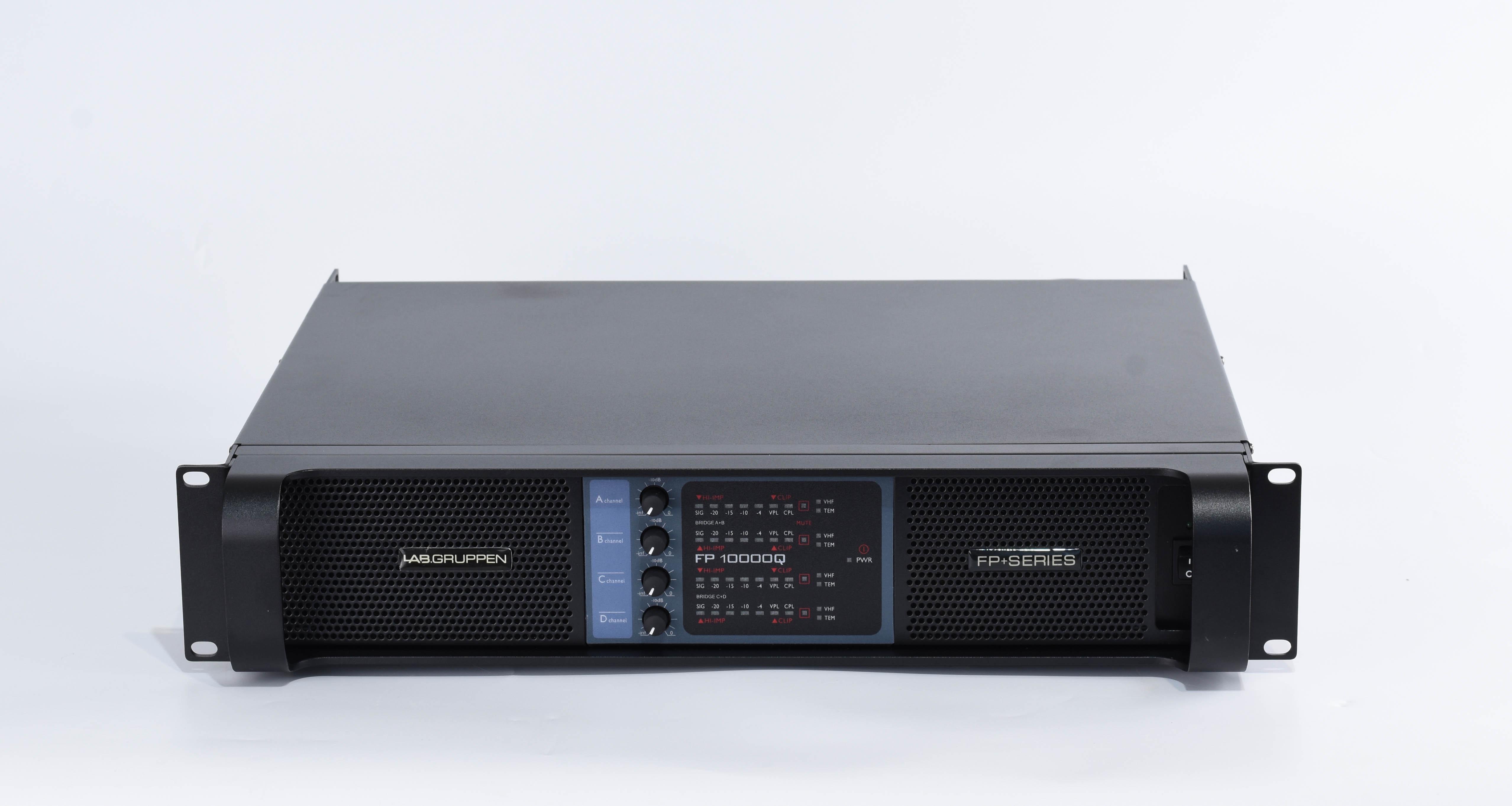 Підсилювач потужності імпульсний SANWAY LAB.GRUPPEN FP10000Q 4х2100 Вт (0055)