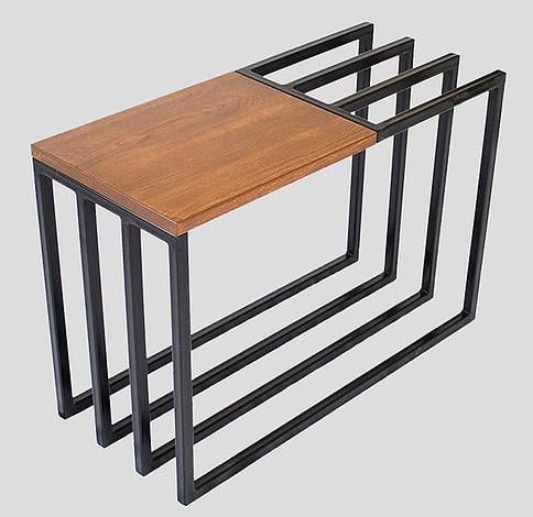 Скамейка для прихожей EcoLoft IN-2788 Лофт Коричневый (28523425)