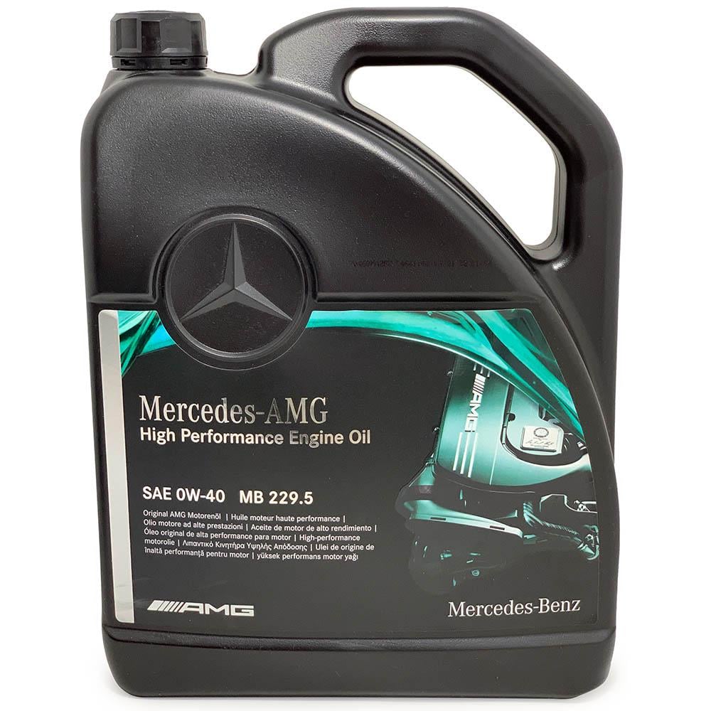 Моторное масло Mercedes Benz AMG 229.5 Engine Oil 0W-40 5 л