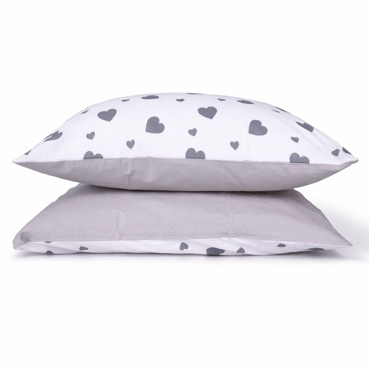 Набор наволочек PaniPava Love Grey без 60х60 см 2 шт. (28169402)