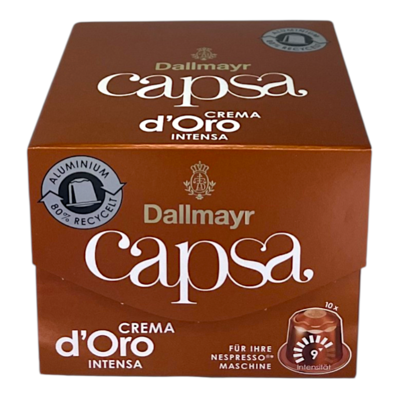 Кофе в капсулах Dallmayr Crema d'Oro Intensa 10 шт, 56 г