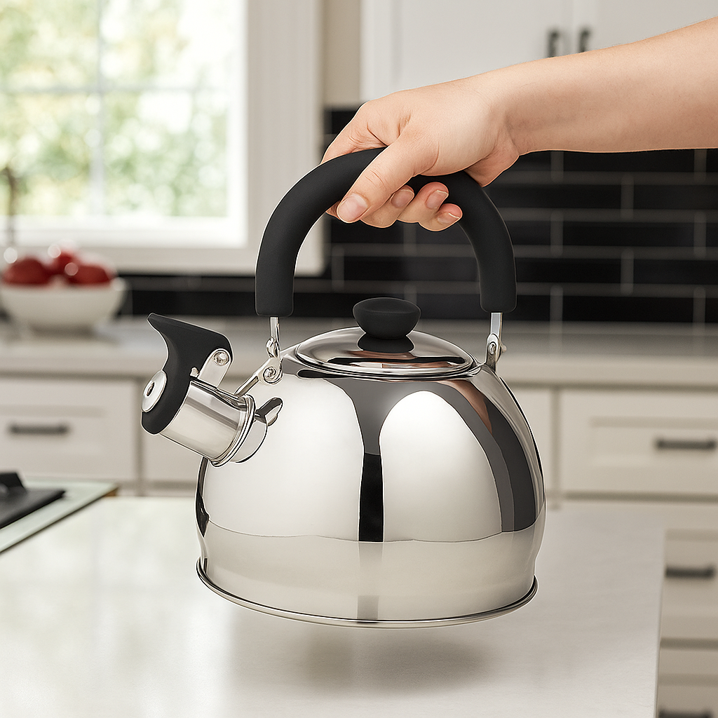 Чайник для плиты со свистком BlackArc нержавеющая сталь одинарное дно 2,0 л (03-MH-3531) - фото 7 Чайник для плиты со свистком BlackArc нержавеющая сталь одинарное дно 2,0 л (03-MH-3531) - фото 7