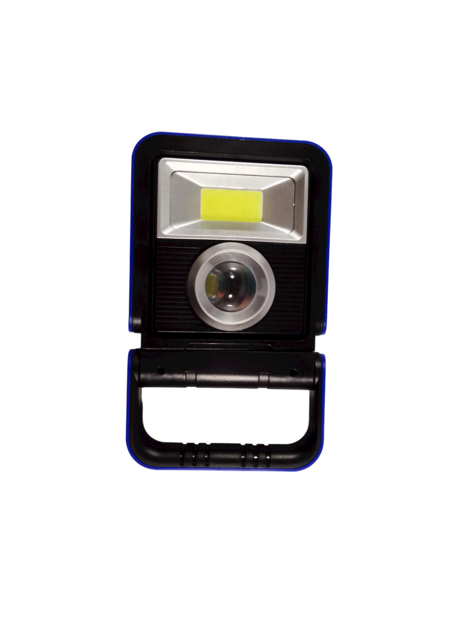 Прожектор світлодіодний UKC YD-888A ліхтар на сонячній батареї з power bank Синій