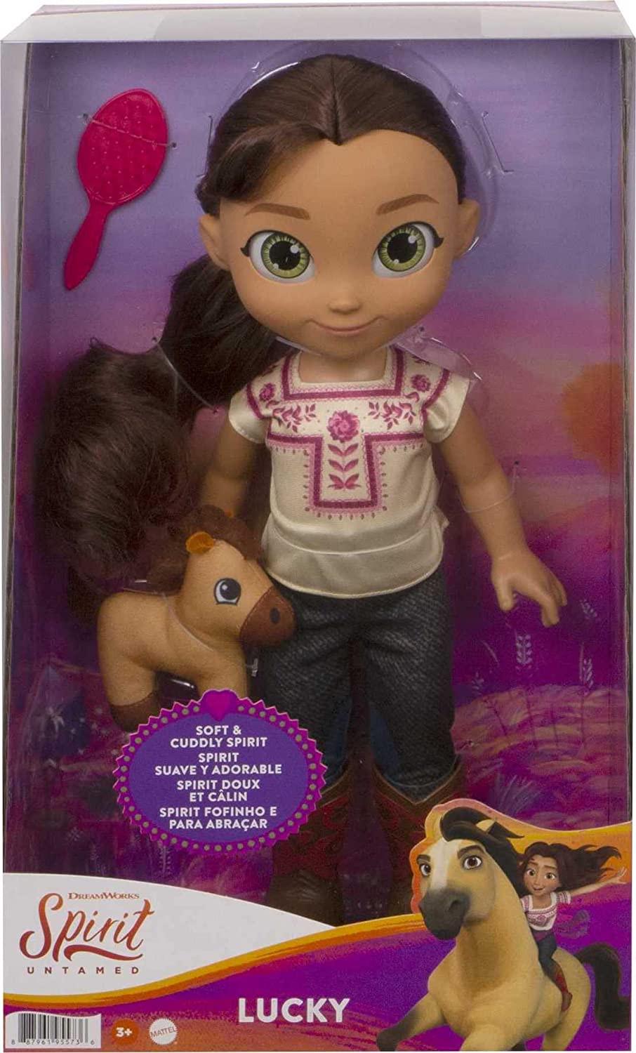 Кукла Лаки Mattel Spirit Untamed Toddler Lucky Doll с плюшевой лошадкой - фото 4