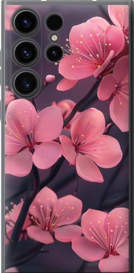 Чехол на Samsung Galaxy S23 Ultra Пурпурная сакура (6075u-2906-42517) Чехол на Samsung Galaxy S23 Ultra Пурпурная сакура (6075u-2906-42517)
