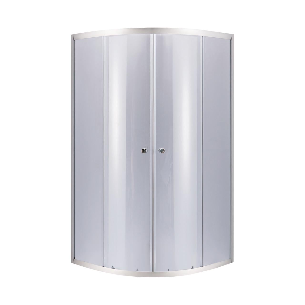 Душевая кабина Lidz Latwa SC90x90.SAT.LOW.GR стекло тонированное 4 мм без поддона (3137793076)