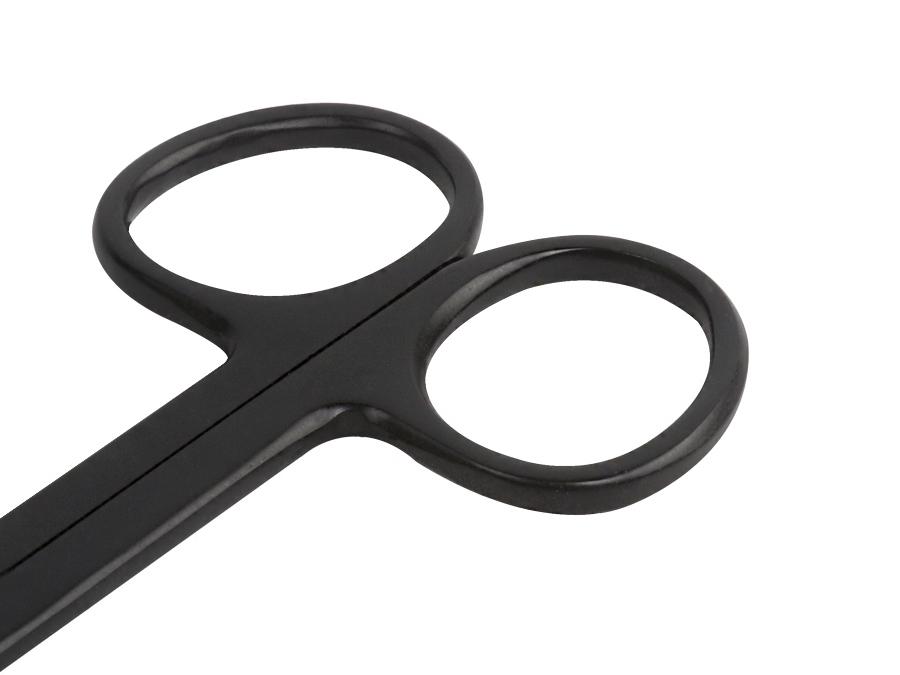 Ножиці загострені вигнуті BSFH Professional Black 25 см (BSFH-SC-CU) - фото 2