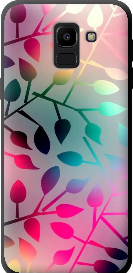 Чехол на Samsung Galaxy J6 2018 Листья (2235b-1486-42517)