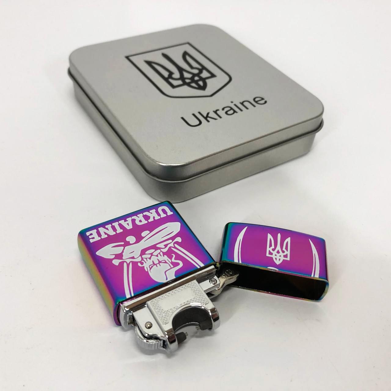 Зажигалка дуговая электроимпульсная зажигалка USB Украина Хамелеон (HL-449) - фото 11 Зажигалка дуговая электроимпульсная зажигалка USB Украина Хамелеон (HL-449) - фото 11