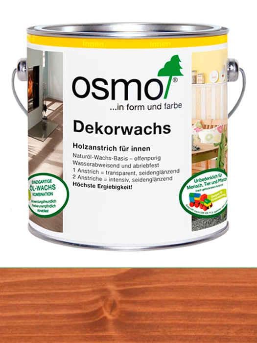 Олія Dekorwachs Transparent tone Osmo прозора кольорова для деревини 0,75 л 3138 Махагон