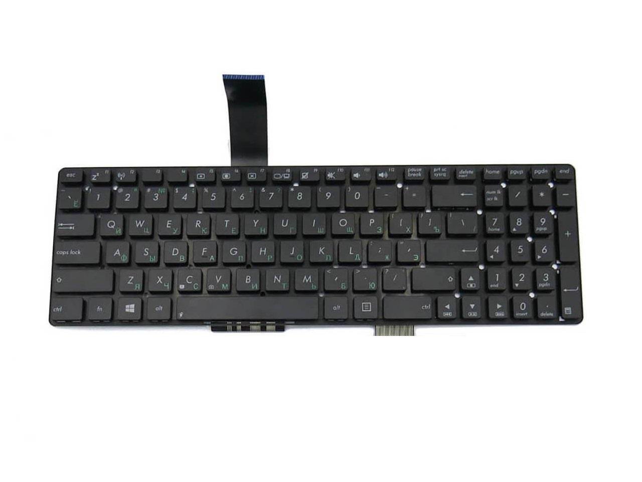 Клавіатура для ноутбука Asus F751 F751LX матова (0KNB0-6100RU00)