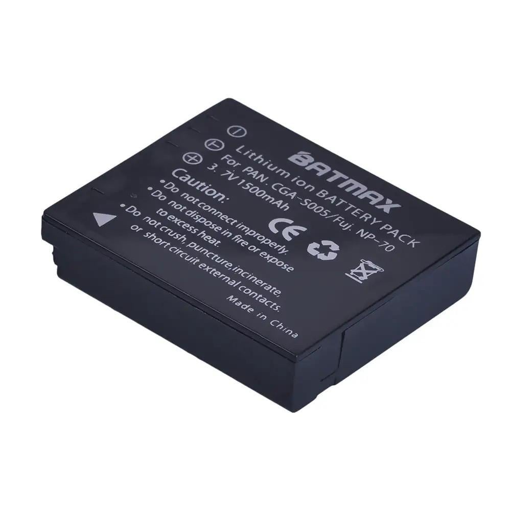 Аккумулятор для камер FujiFilm NP-70 DMW-BCC12 CGA-S005E BP-DC4 D-LI106 DB-60 IA-BH125C 1500 mAh