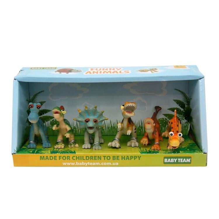 Набор фигурок Baby Team Динозавры Разноцветный (IF-174-F-840) Набор фигурок Baby Team Динозавры Разноцветный (IF-174-F-840)