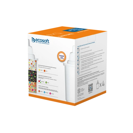 Комплект картриджей 3+1 Ecosoft для кувшинов. - фото 2