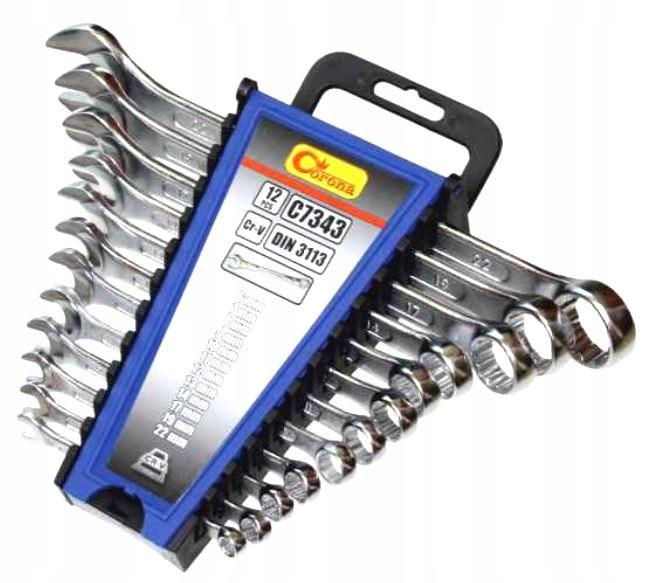 Набор ключей рожково-накидных Richmann 6-22 в корпусе 12 шт. (C7343)