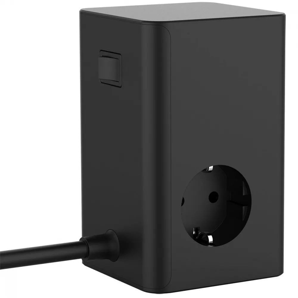 Мережевий фільтр Proove Power Cube 65 Вт Чорний (27317012) - фото 2