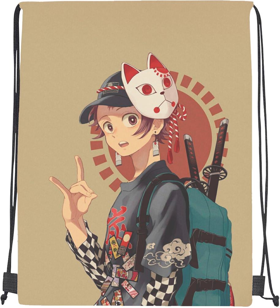 Мішок спортивний Demon Slayer Kimetsu No Yaiba 67 (20299794)