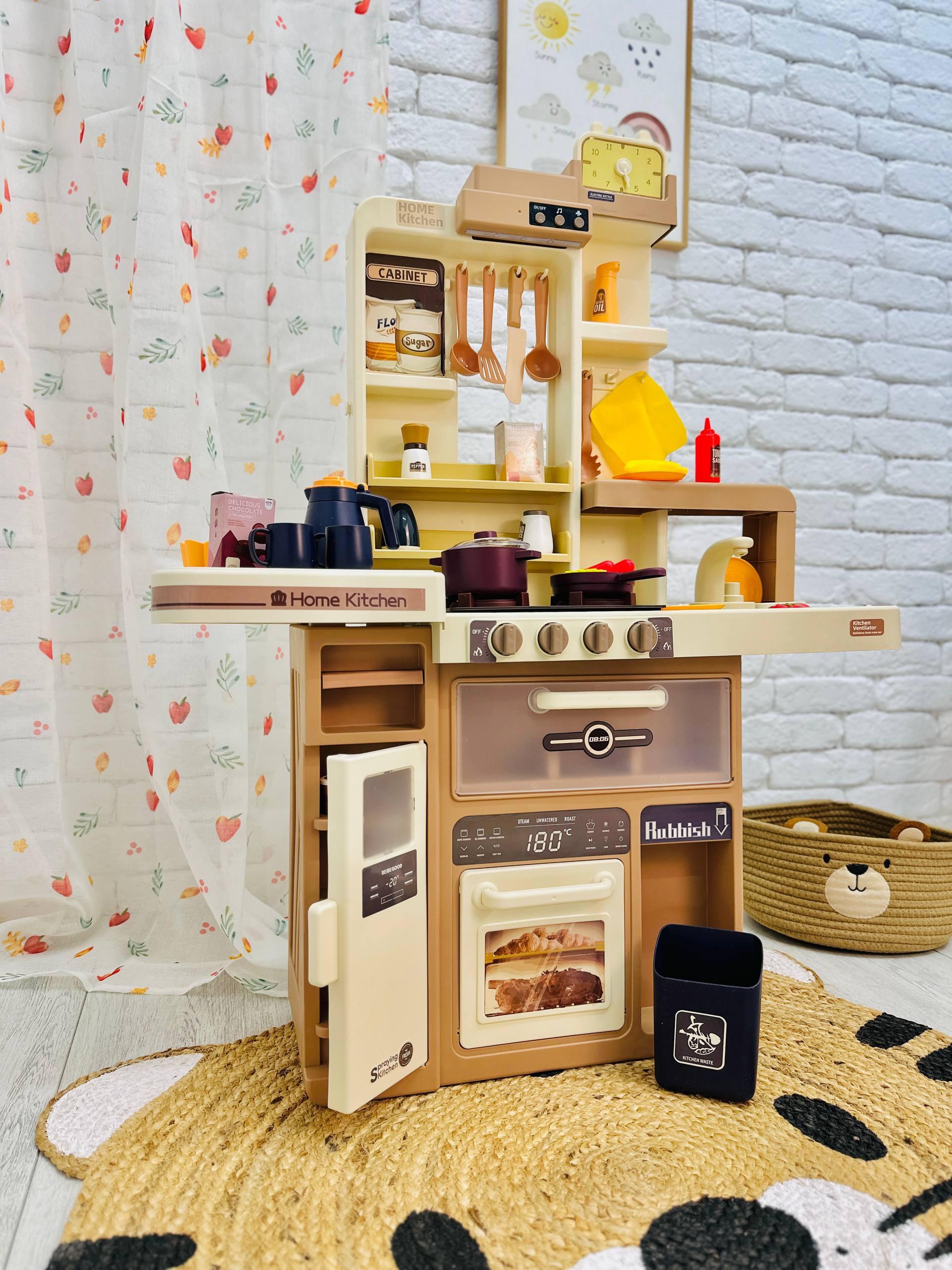Игровая кухня со светом/звуком/парой 93 см (2647)