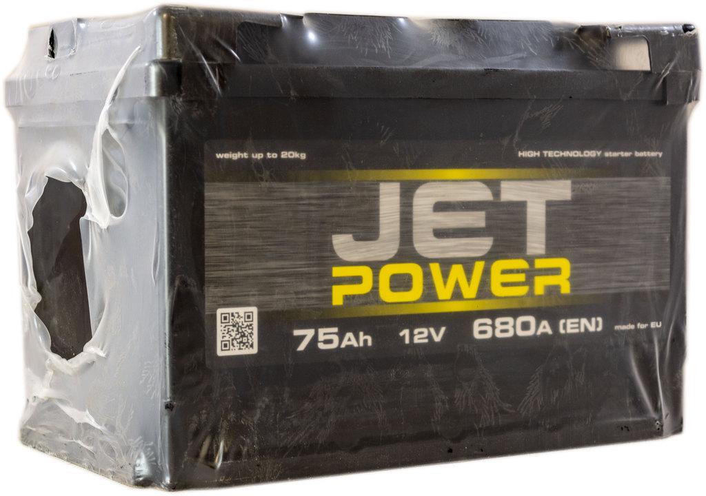 Аккумулятор Jet Power 75 обратная плюс справа 680 А (000027366) - фото 3
