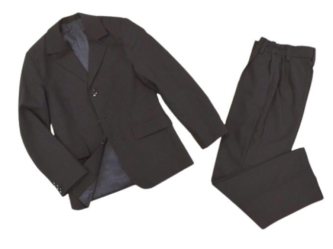 Костюм шкільний для хлопчика Sette піджак та штани 134 см Чорний (300001_134)