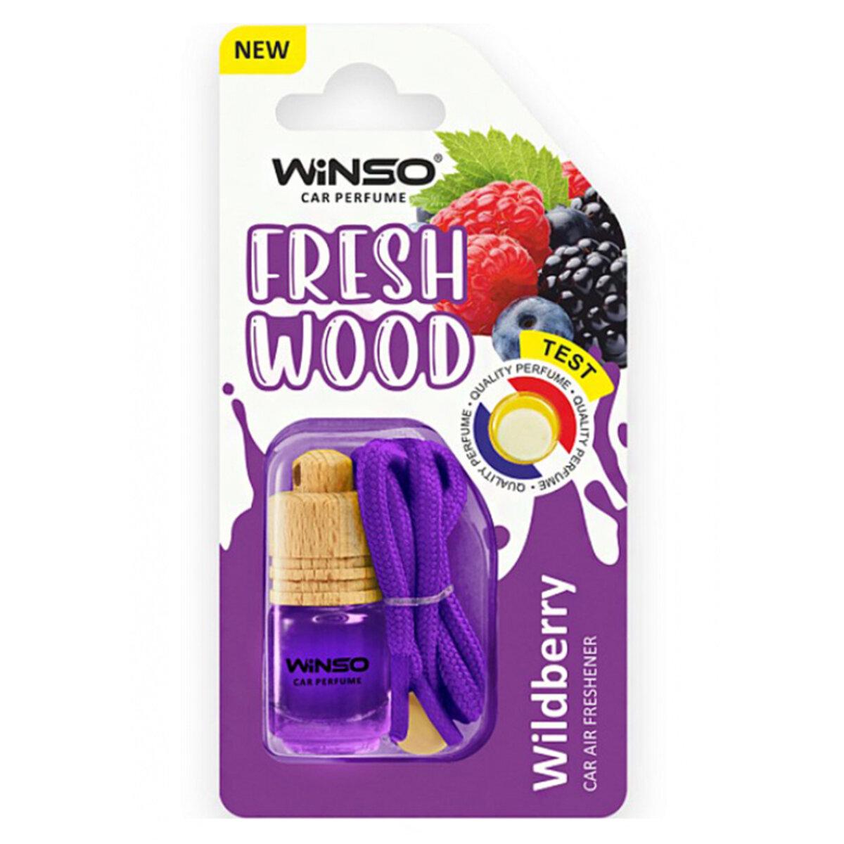 Ароматизатор Winso Fresh Wood - Wildberry в блистере