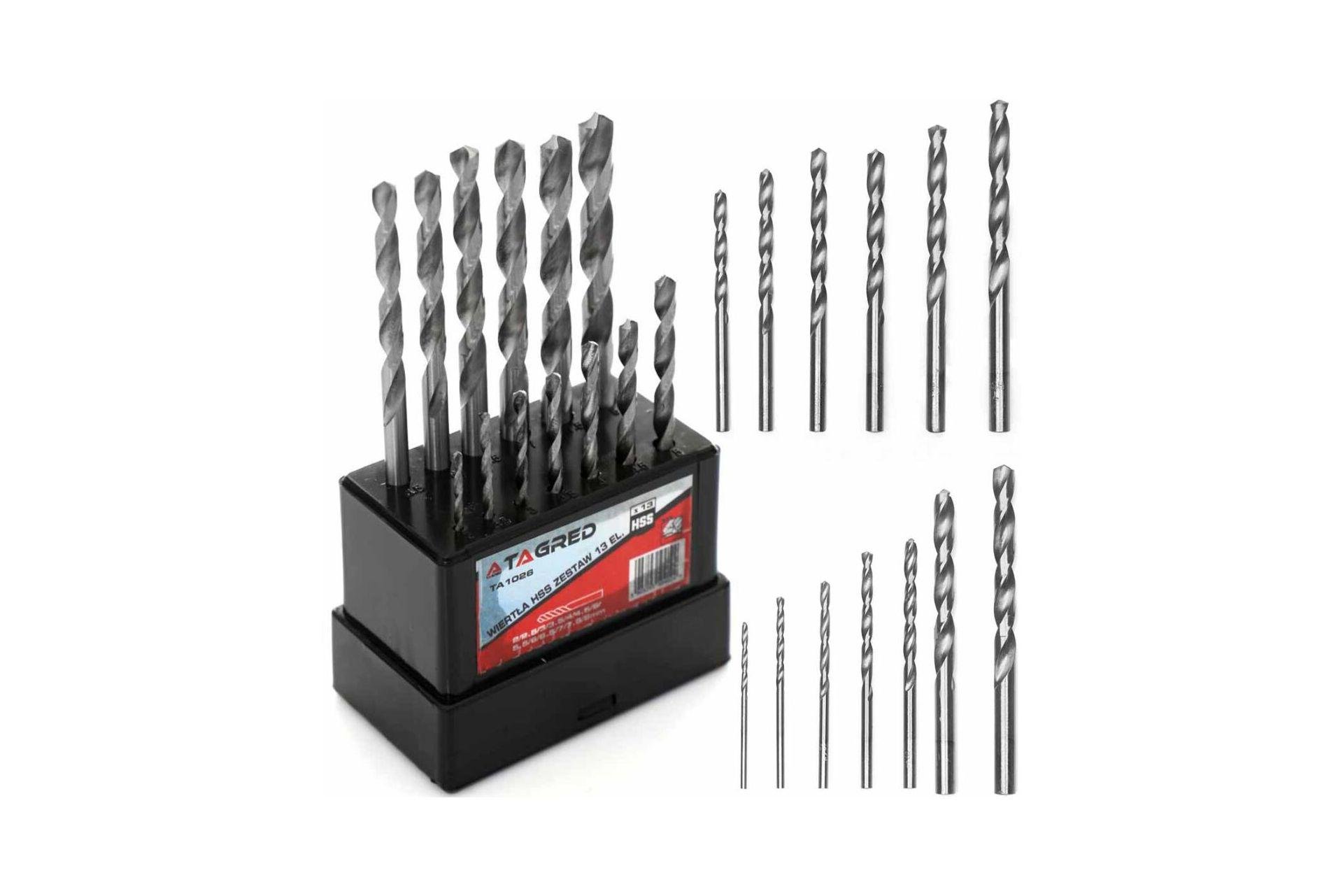 Набір свердел по металу Tagred TA1026 13 шт. (12951639) - фото 3