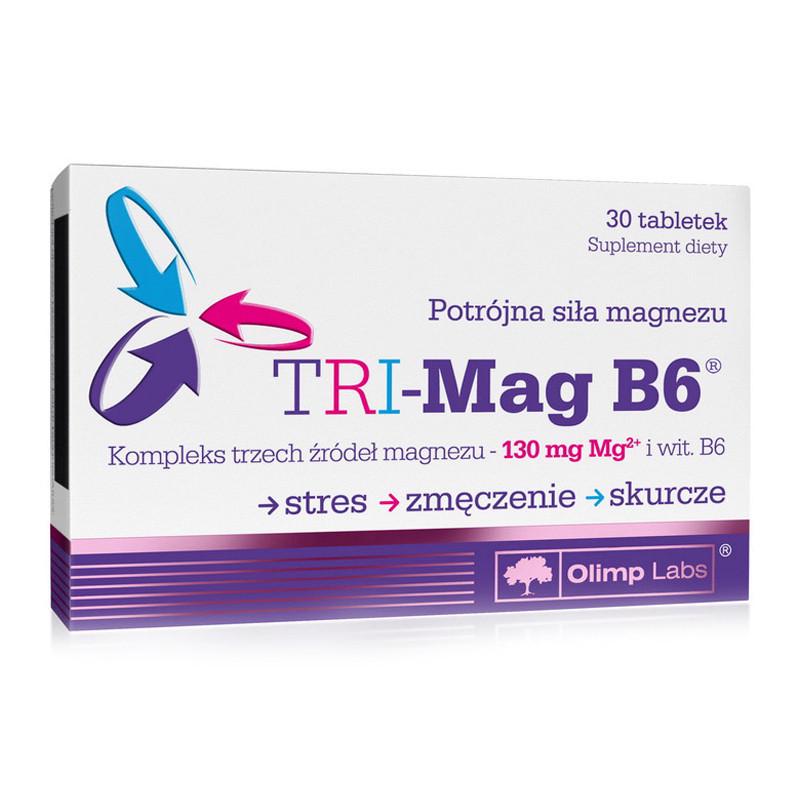 Магній і Вітамін B6 Olimp TRI-Mag B6 30 капс. (02526-01)