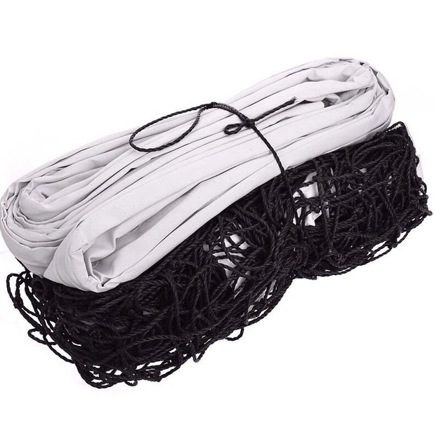 Сетка для волейбола SP-Sport PW-06 9,5x1,0 м Белый/Черный