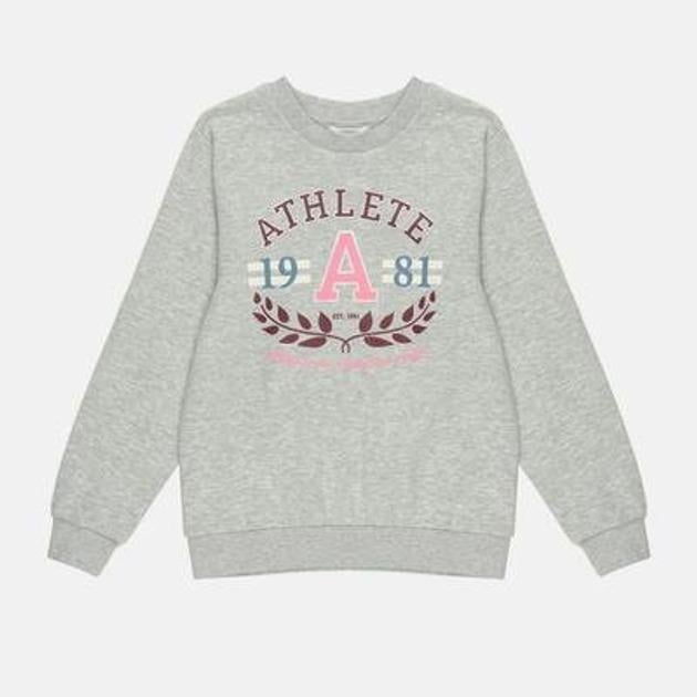 Свитшот H&M 870518 110-116 см Серый