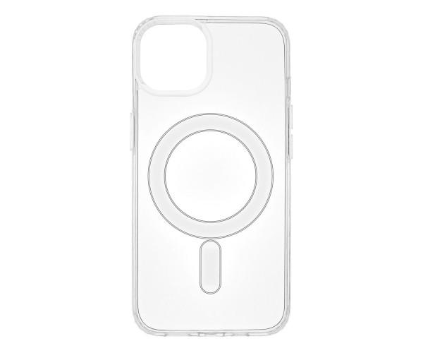 Чохол накладка TPU Clear Case with Magsafe для Apple iPhone 15 Transparent