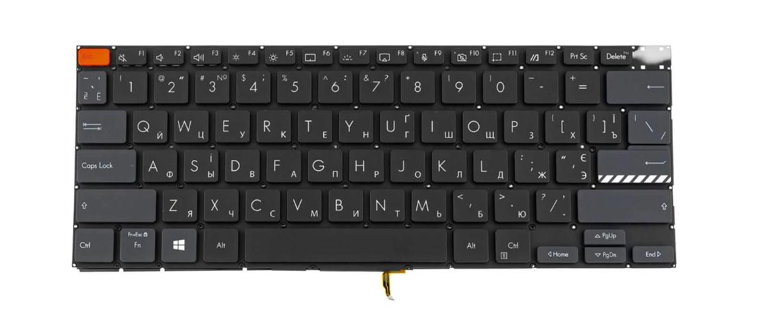 Клавиатура для ноутбука Asus D3401QC с подсветкой клавиш (0KNB0-1601RU00)