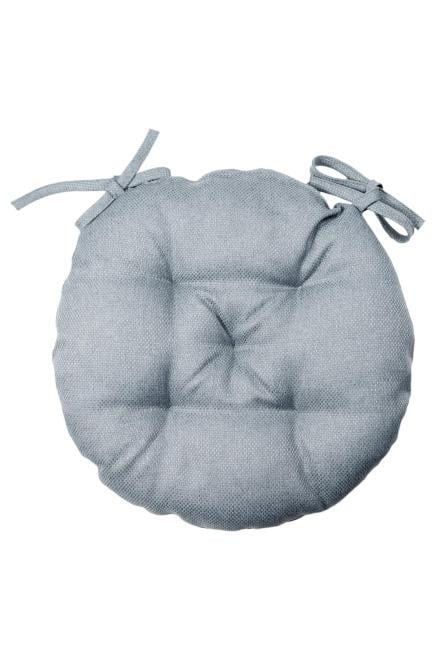 Подушка на стул Прованс LEON d 40 см Серый (38929)